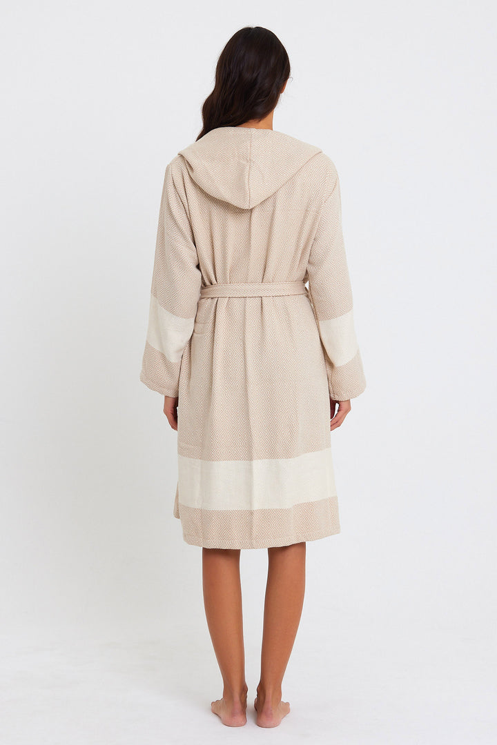 Diamond Bathrobe | Sauna Bathrobe - madeathand.nl