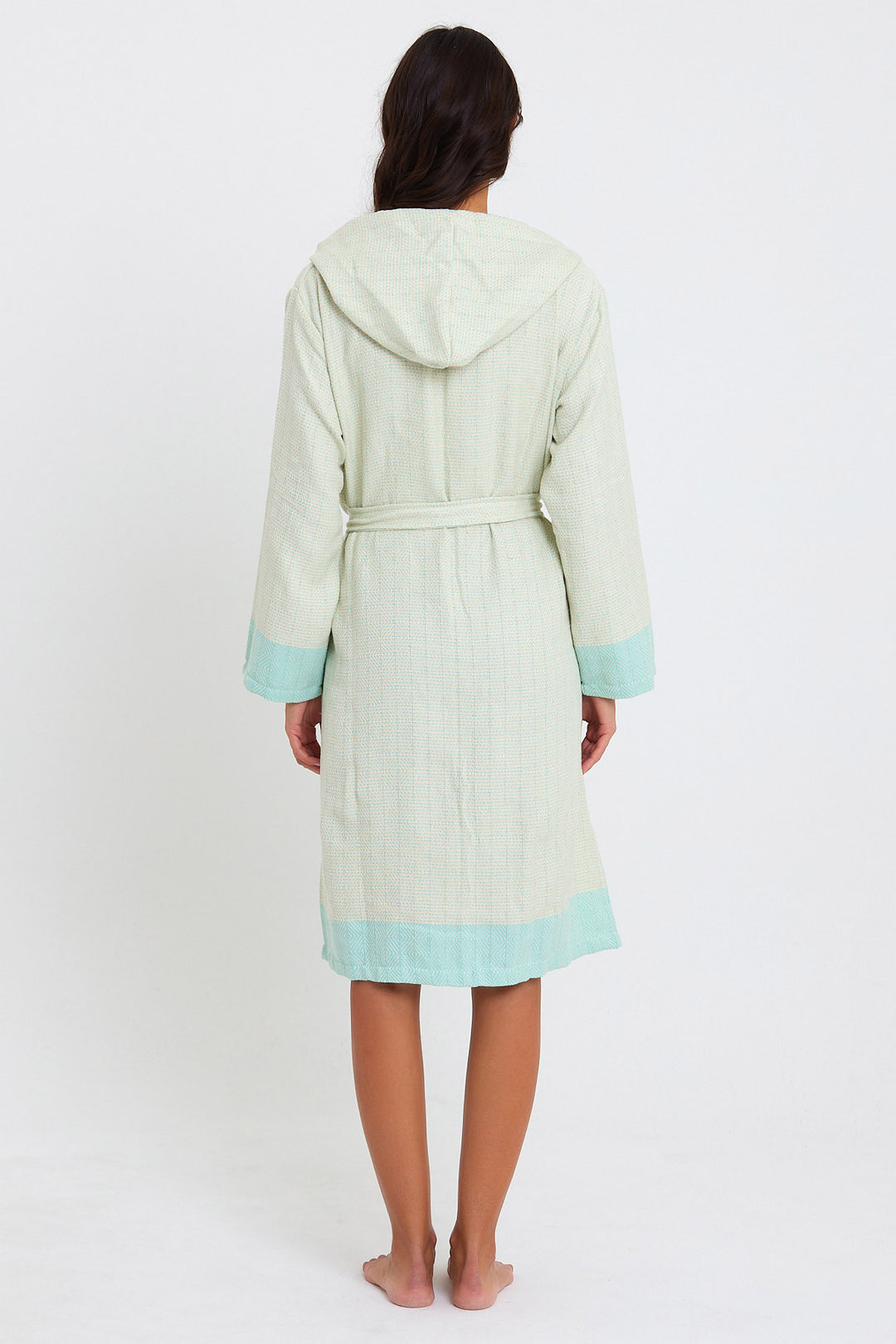 Tuval Bathrobe | Sauna Bathrobe - madeathand.com