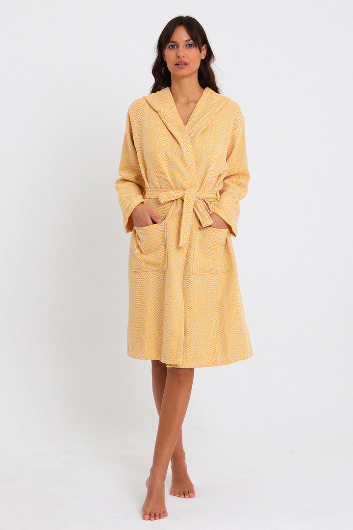 Crystal Bathrobe | Sauna Bathrobe - madeathand.com