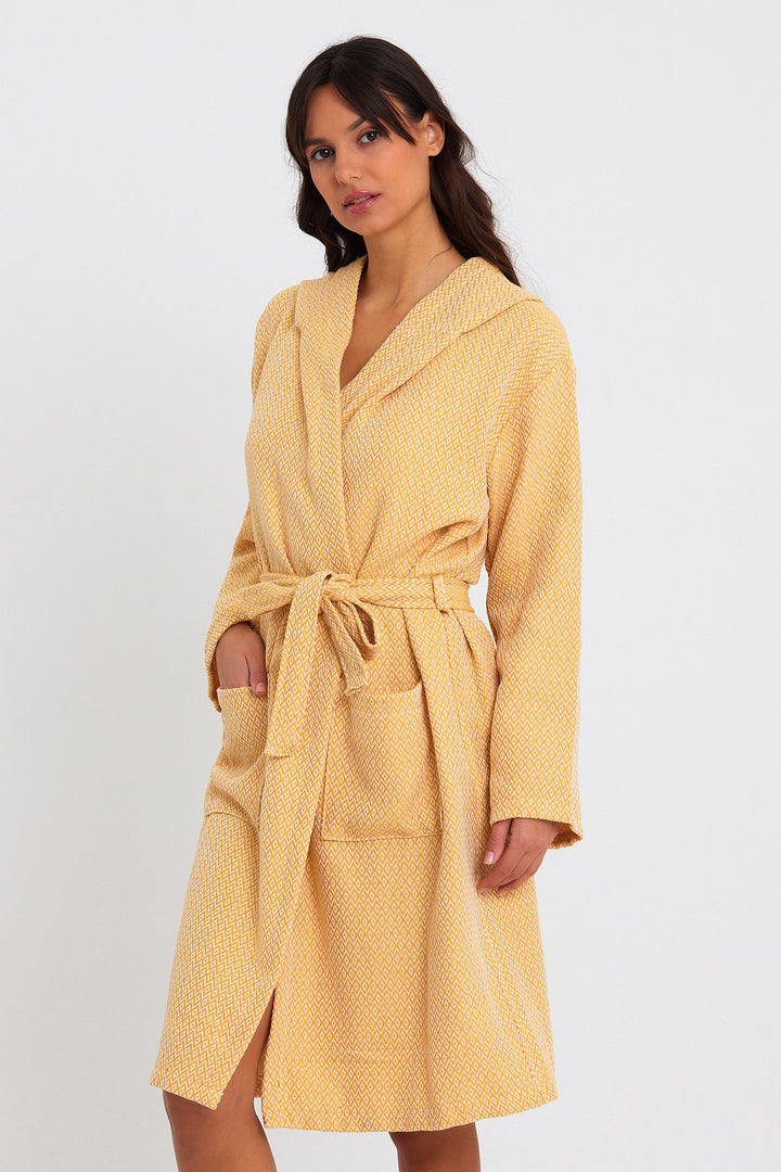 Crystal Bathrobe | Sauna Bathrobe - madeathand.com