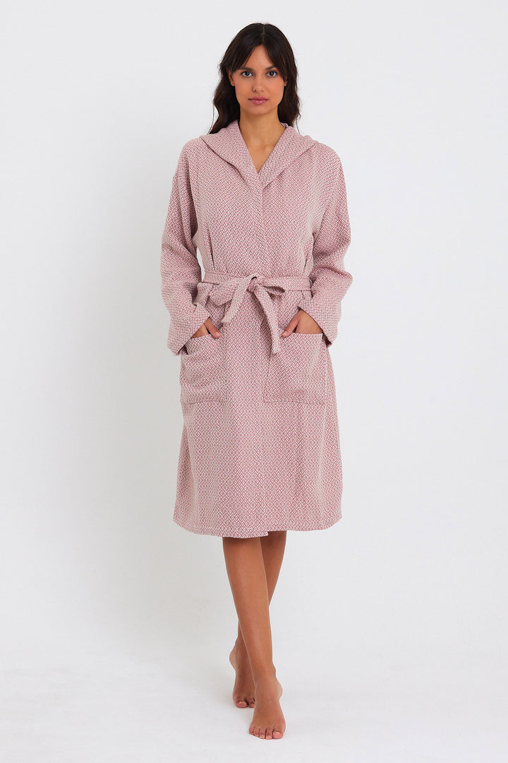 Crystal Bathrobe | Sauna Bathrobe - madeathand.com