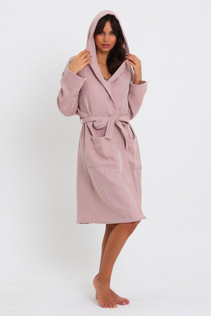 Crystal Bathrobe | Sauna Bathrobe - madeathand.com