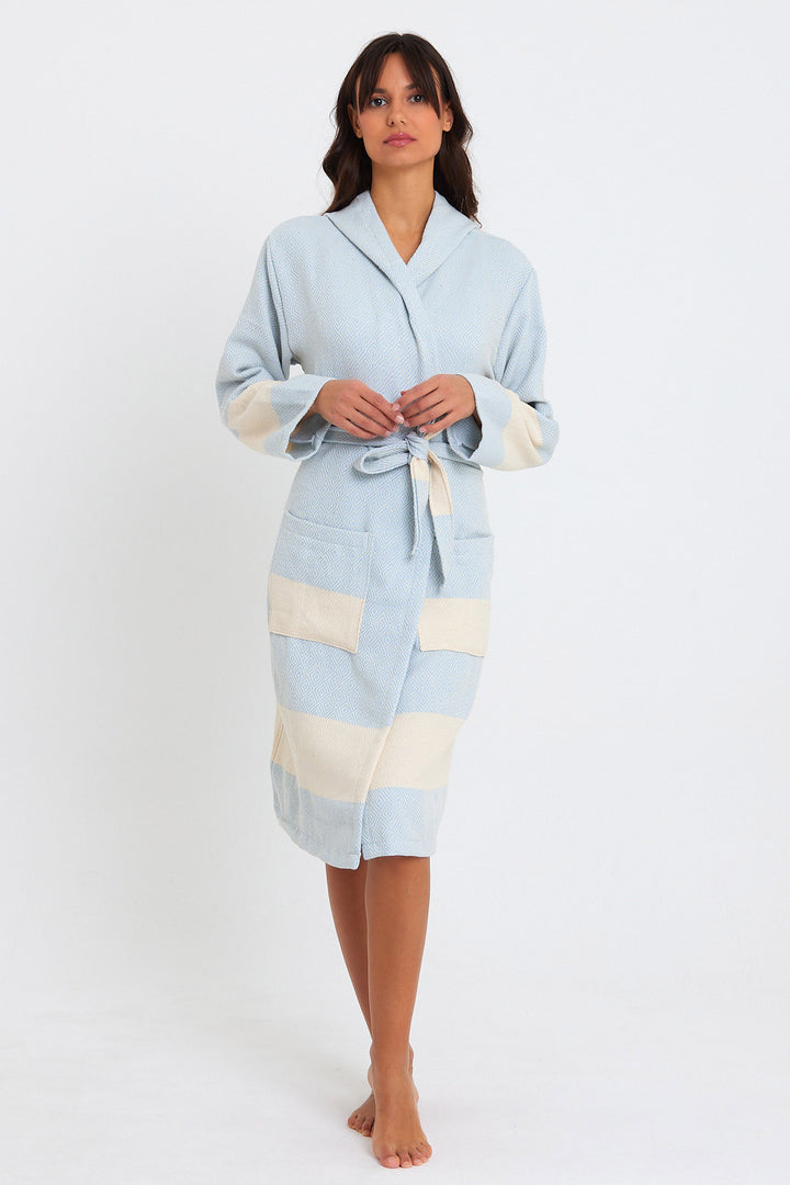 Diamond Bathrobe - Sauna Bathrobe - madeathand.com