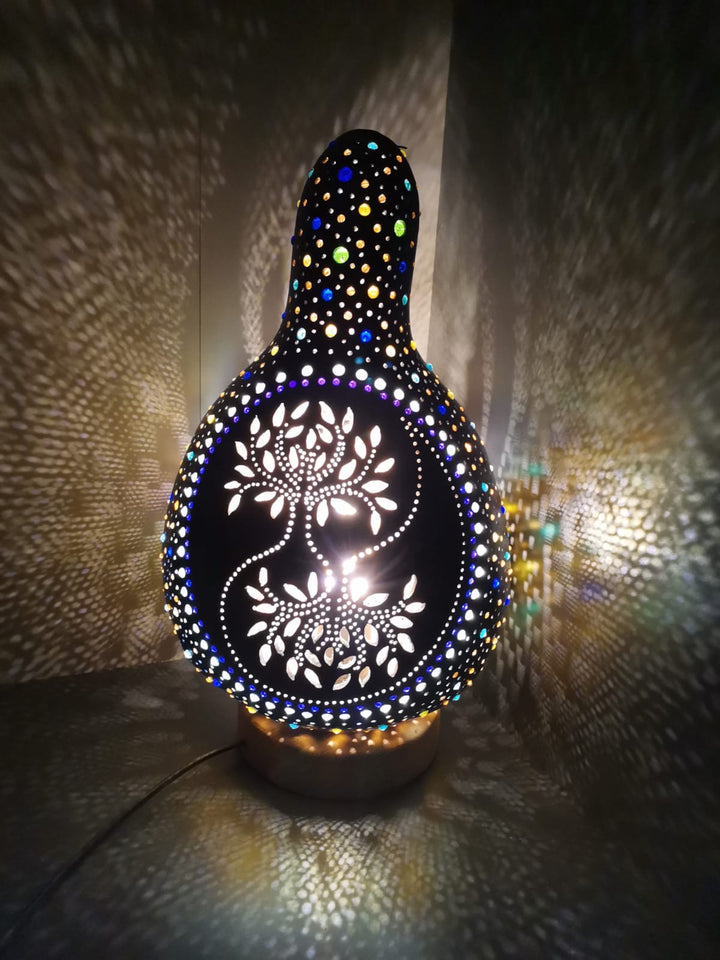Gourd Lamp - Light Object - Night Lamp - Lamp Shade - Yin Yang