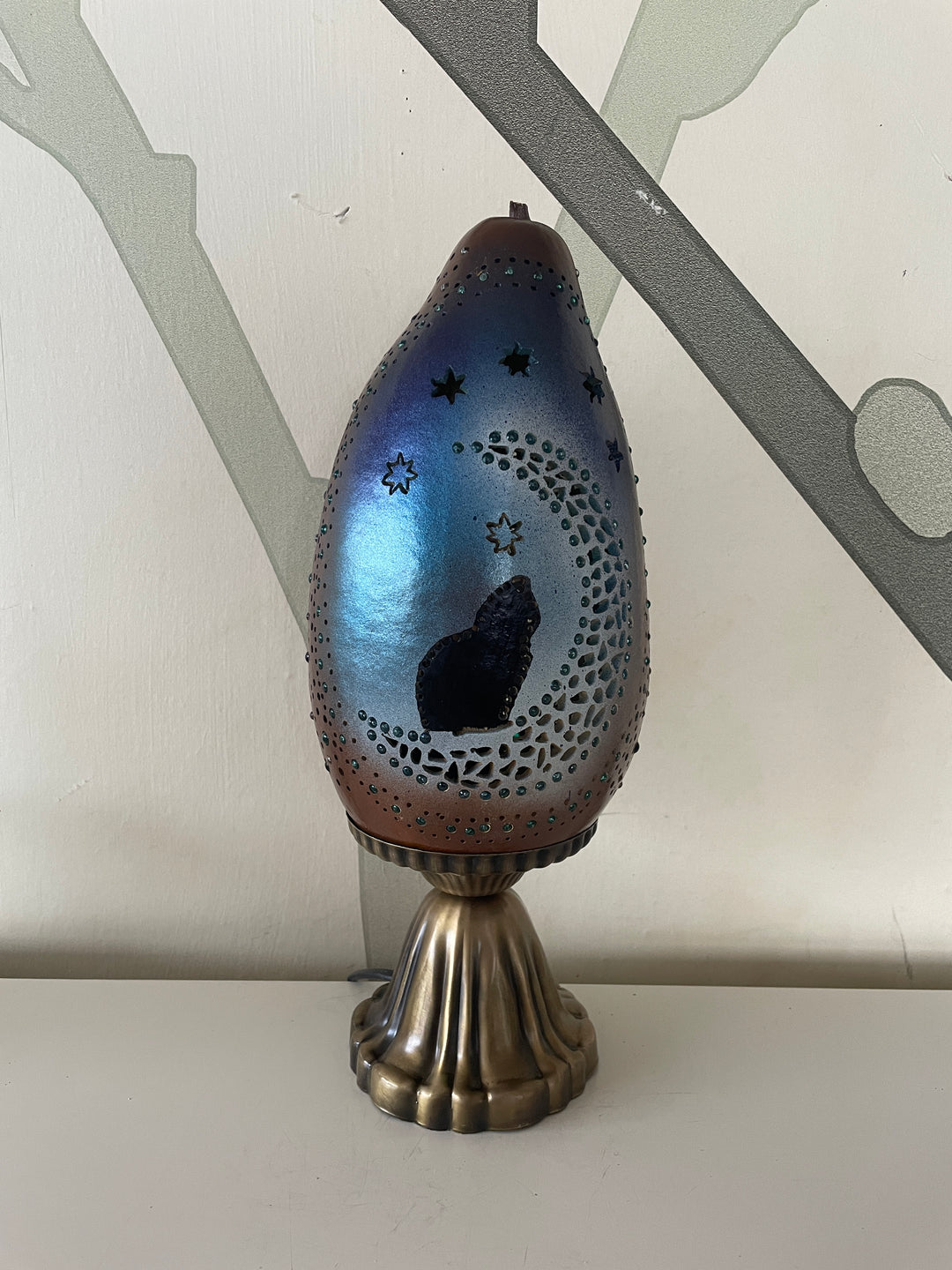 Gourd Lamp - Cat & The Moon 3