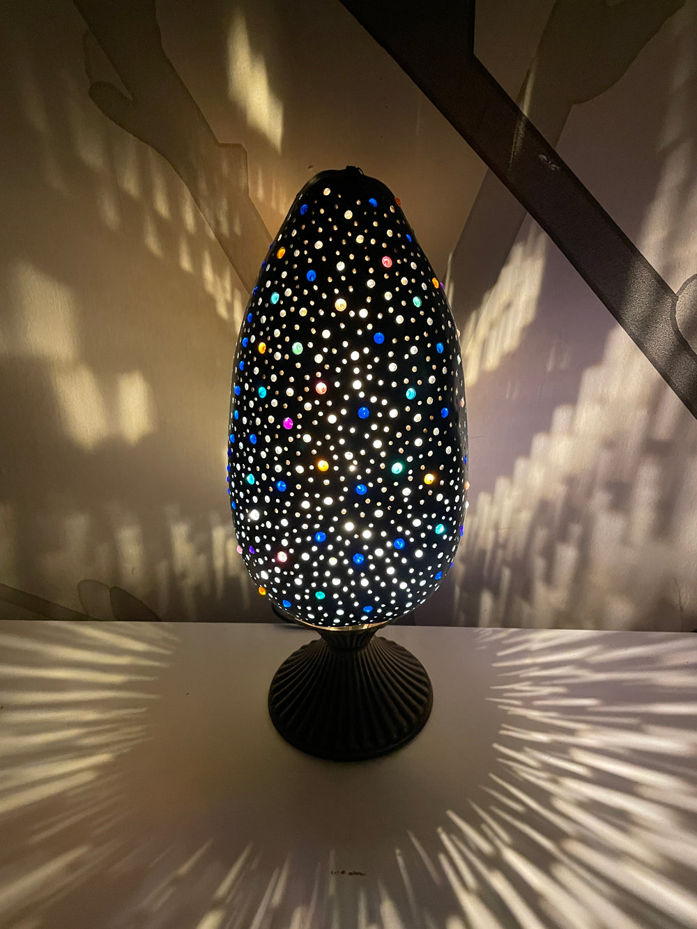 Gourd Lamp - Light Object - Night Lamp - Lamp Shade - Cat & The Moon 1