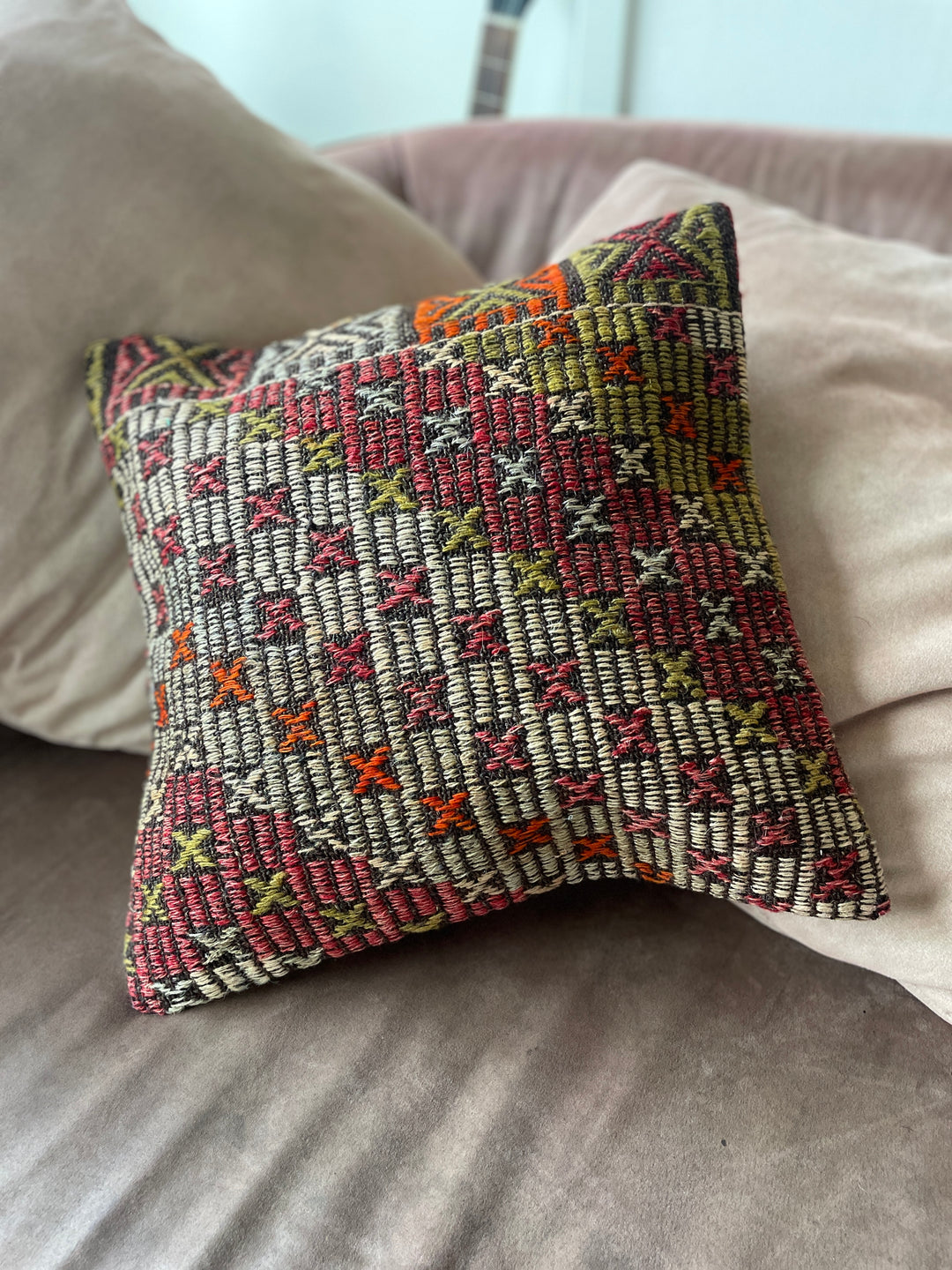 handmade recycled kilim pillows