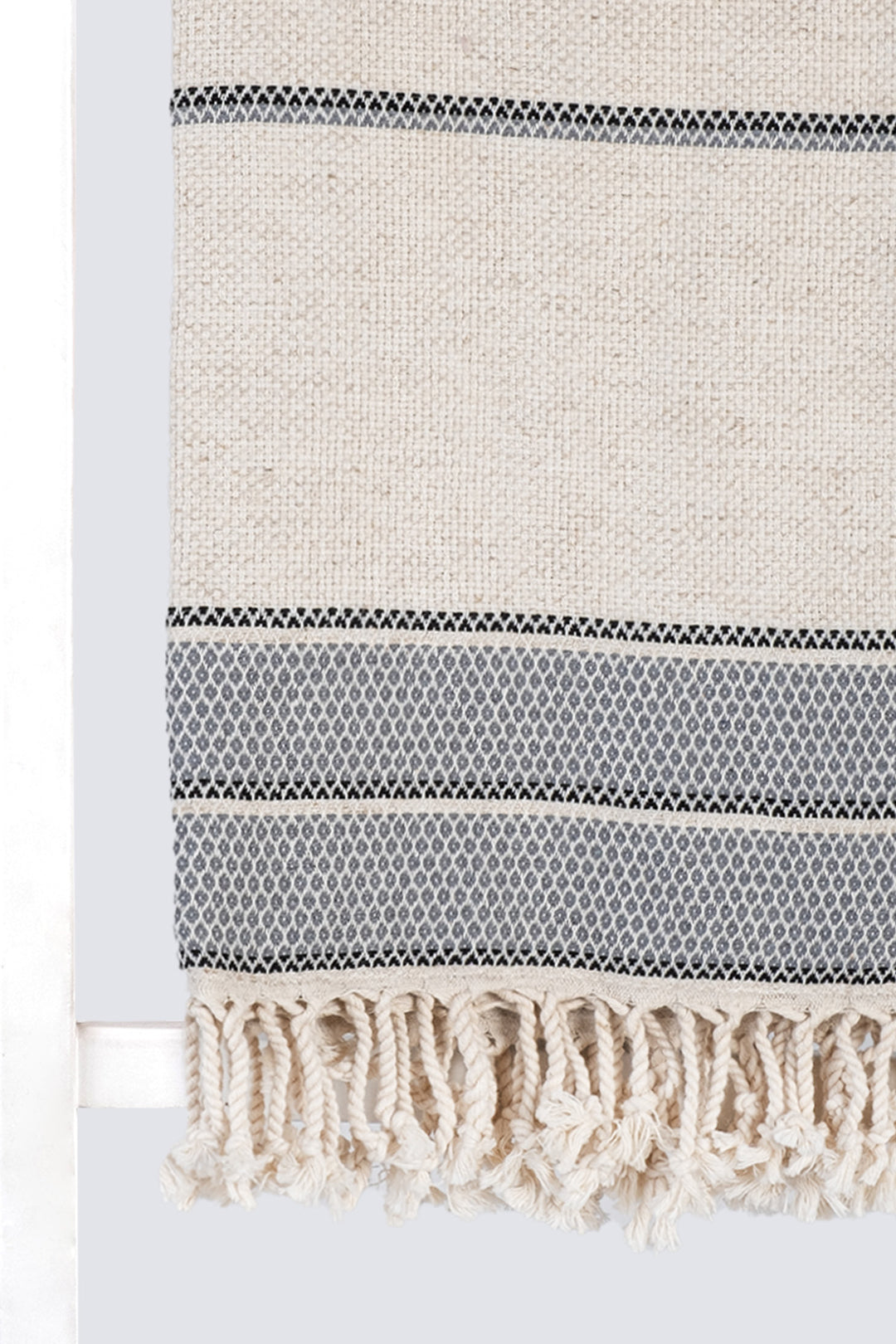 Linen Diamond Towel silver