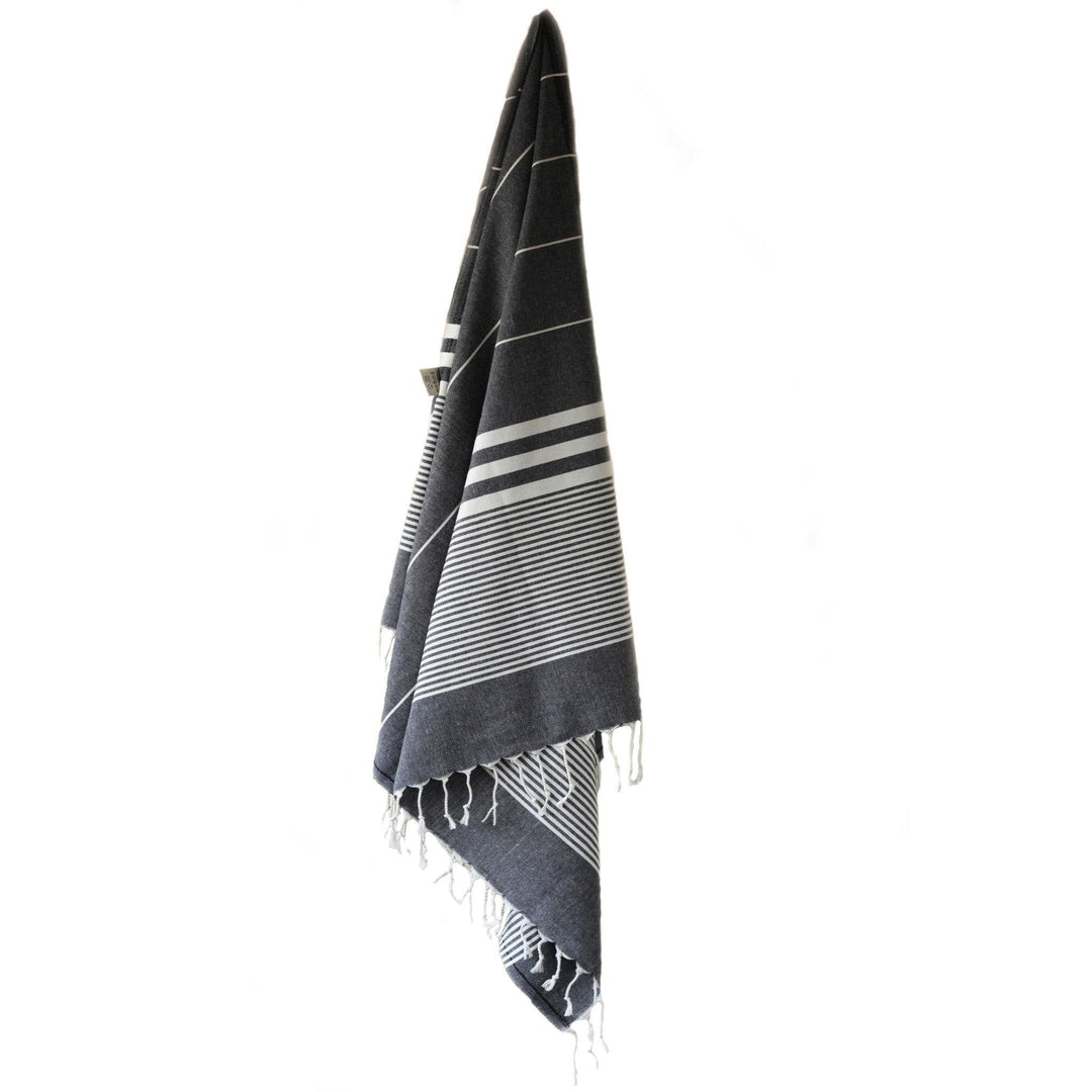 Harem Dark and Natural Colors  Hammam Towel - madeathand.nl