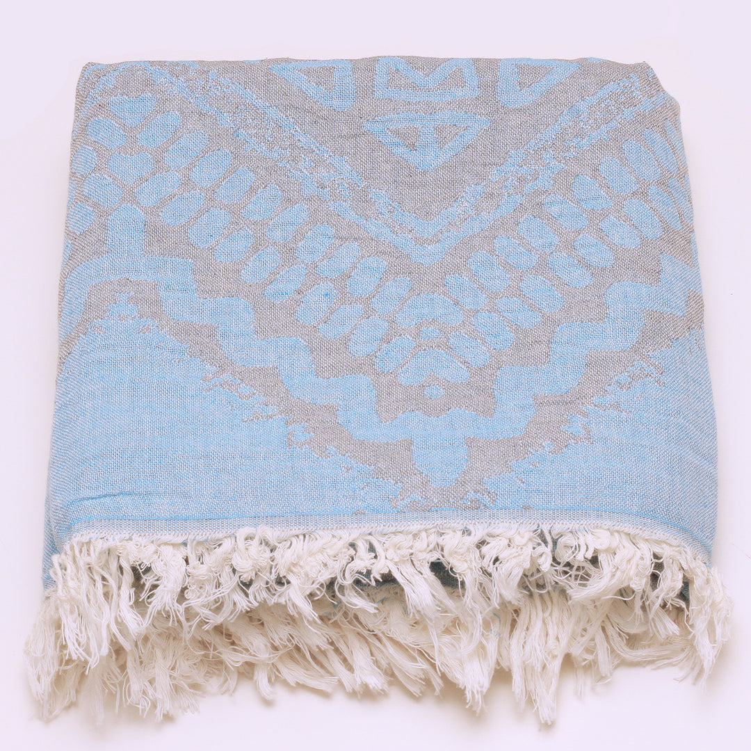 Aztec Pestemal Towel - madeathand.com