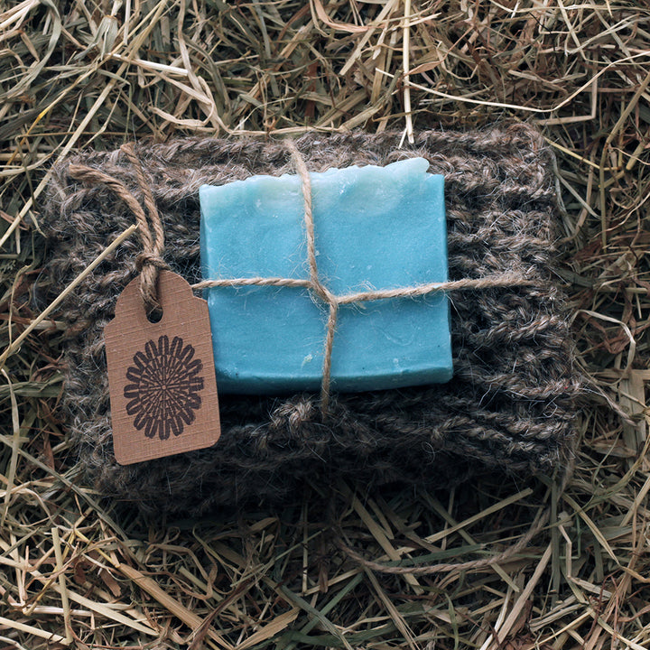 Goat Hair Bath Glove & Ocean Soap