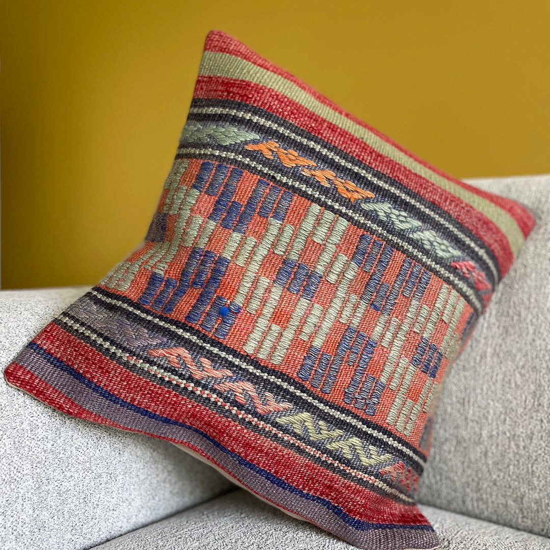 Kilim Pillow - (C-13023) - madeathand.com