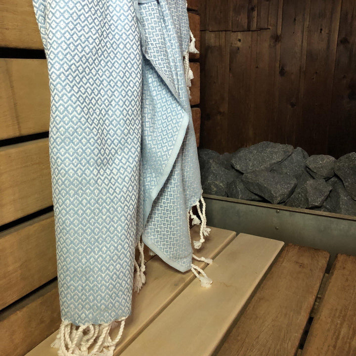 Crystal Pestemal Turkish Towel Hammam Towel- madeathand.nl