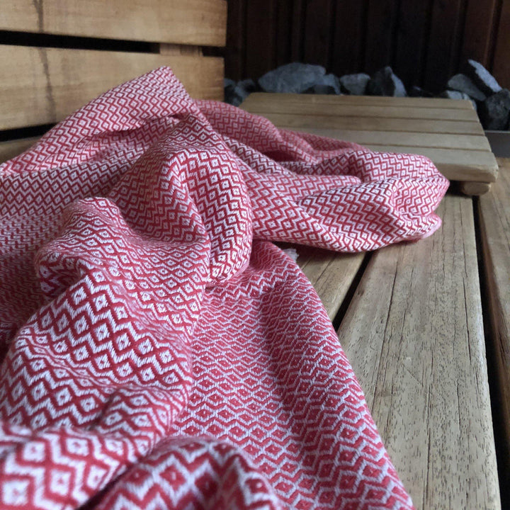Crystal Pestemal Turkish Towel Hammam Towel- madeathand.nl