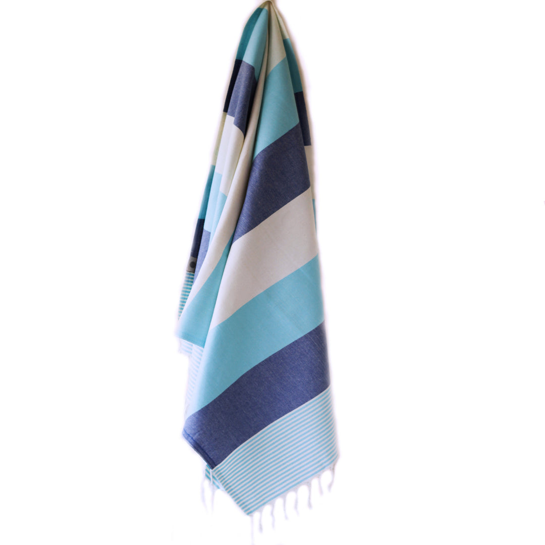 Striped Turkish Towel - madeathand.com