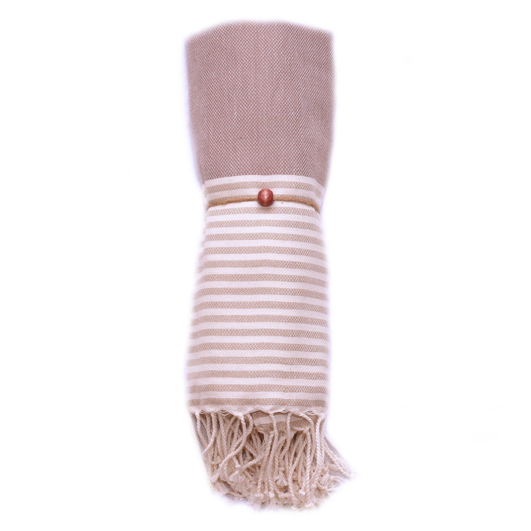 Striped Turkish Towel - madeathand.com