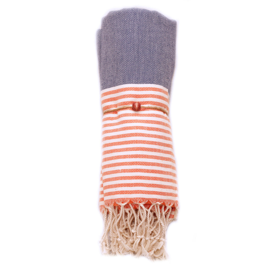 Striped Turkish Towel - madeathand.com