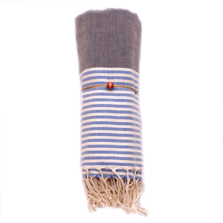 Striped Turkish Towel - madeathand.com