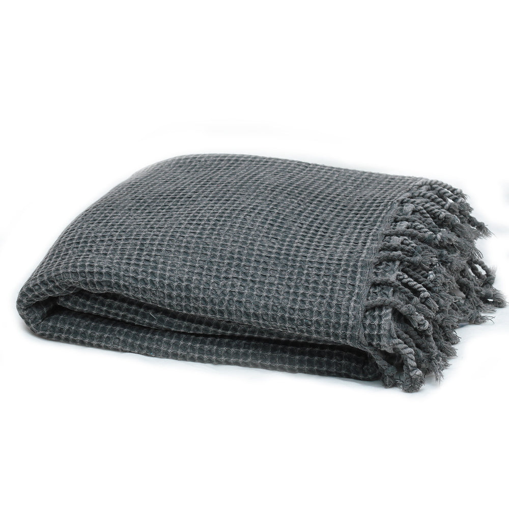 Waffle Blanket - madeathand.com