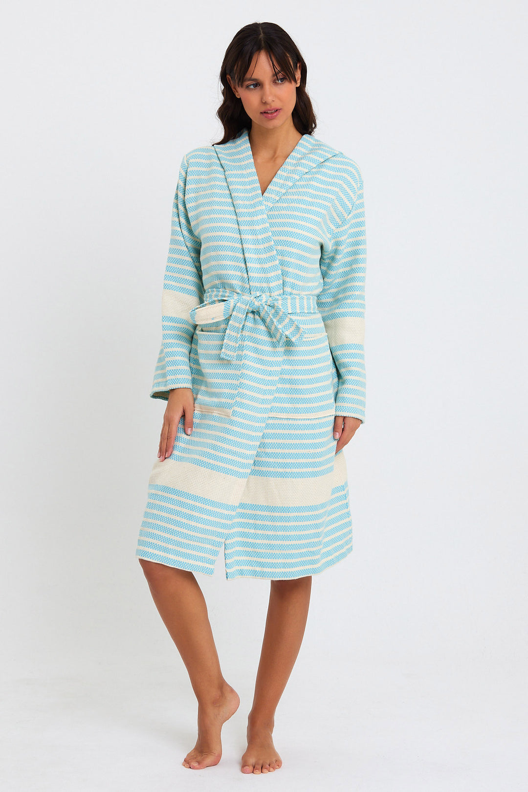 Marmara Bathrobe | Sauna Bathrobe - madeathand.com