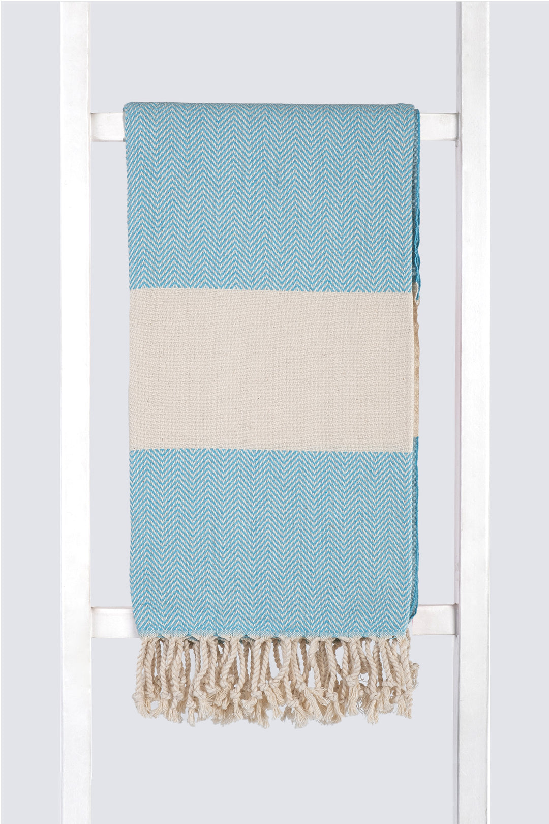 Herringbone Towel Turkish Towel Pestemal Hamamdoek - madeathand.nl