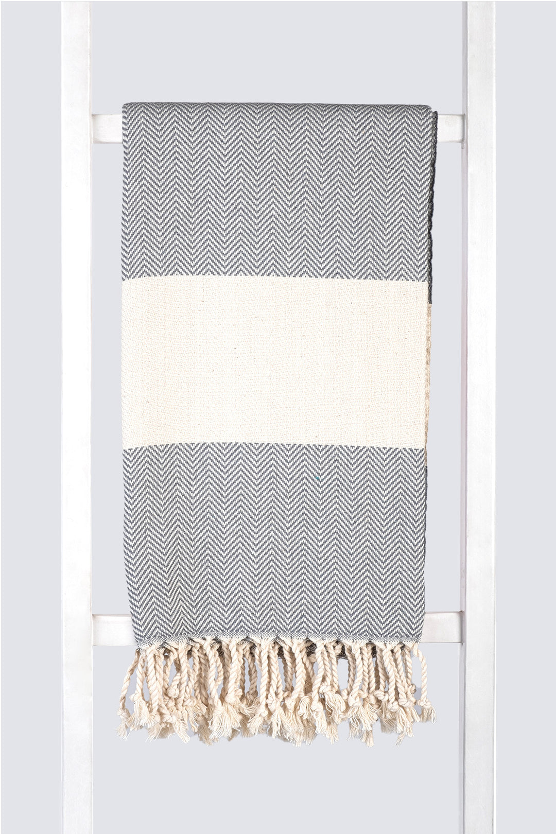 Herringbone Towel Turkish Towel Pestemal Hamamdoek - madeathand.nl