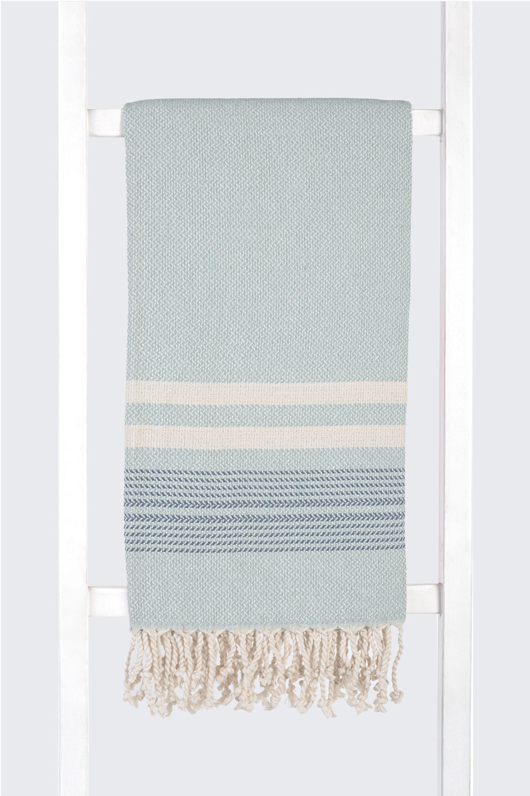 Tricolor Herringbone  Pestemal Hammam Towel - madeathand.nl