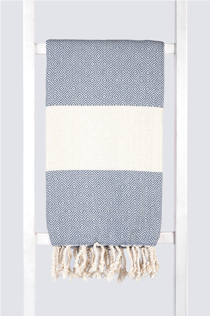 Diamond Turkish Towel Pestemal Hamamdoek - madeathand.nl