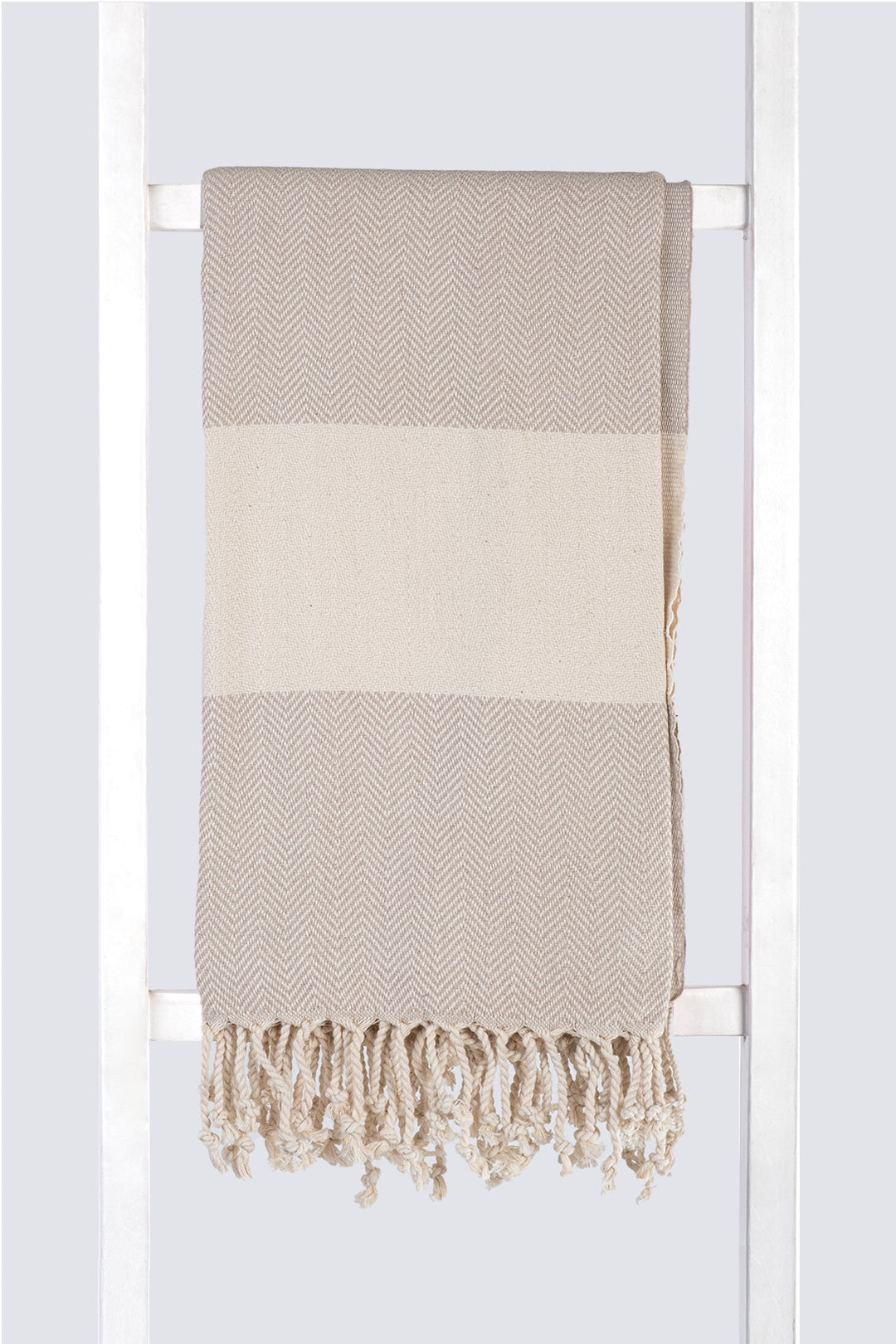 Herringbone Towel Turkish Towel Pestemal Hamamdoek - madeathand.nl