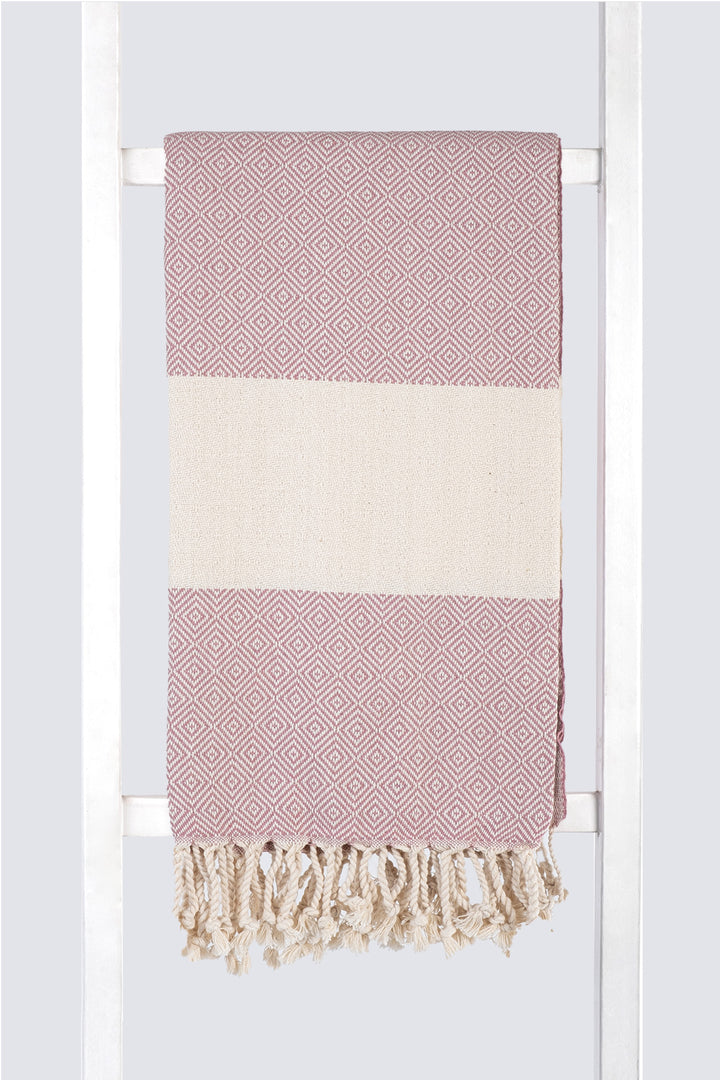 Diamond Turkish Towel Pestemal Hamamdoek - madeathand.nl