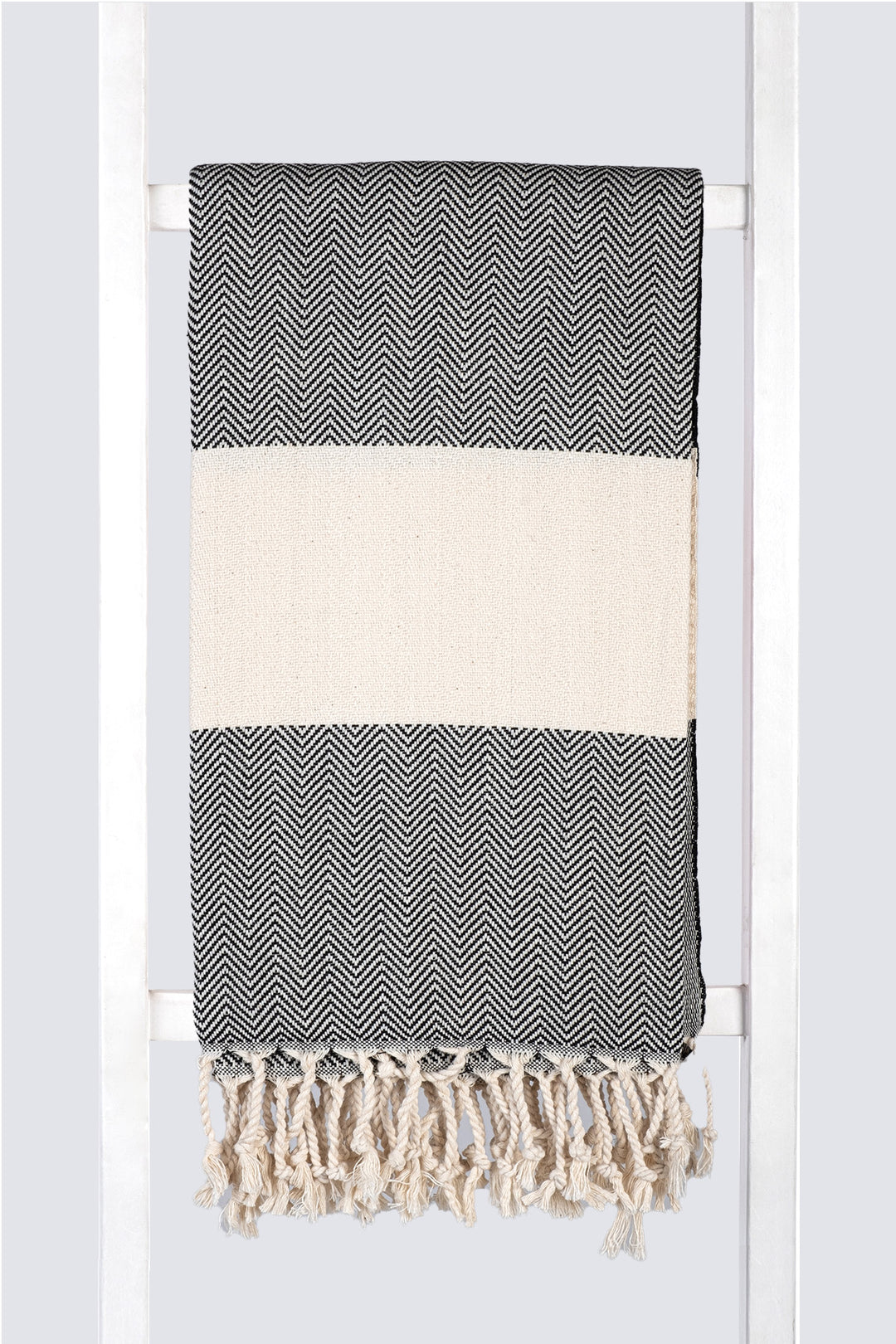 Herringbone Towel Turkish Towel Pestemal Hamamdoek - madeathand.nl