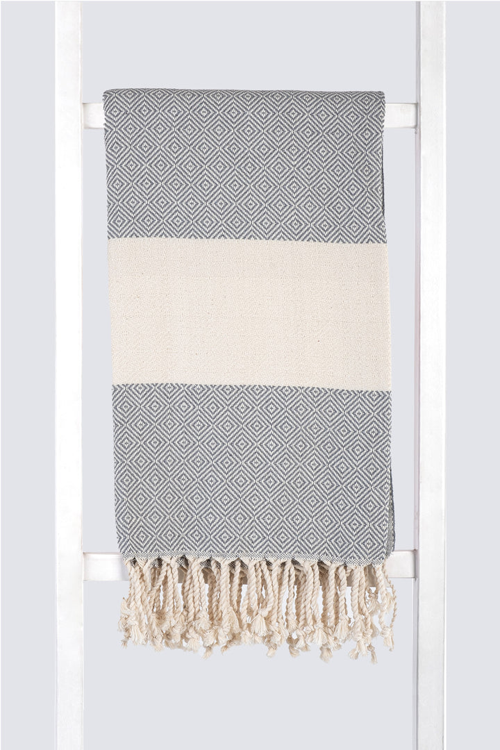 Diamond Turkish Towel Pestemal Hamamdoek - madeathand.nl