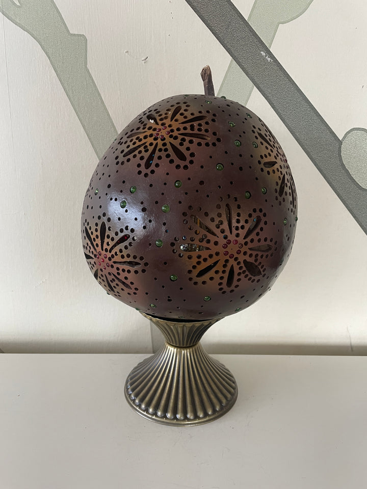 Gourd Lamp - Light Object - Lamp Shade - Night Lamp - Flowers 1