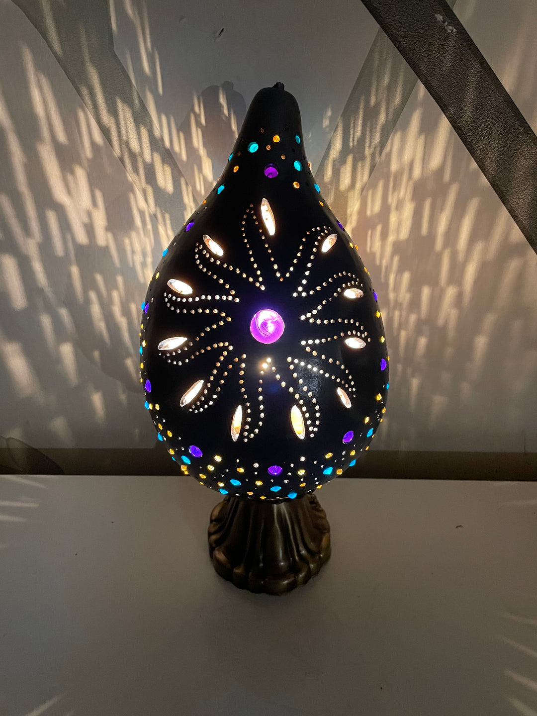 Gourd Lamp - Night Lamp - Light Object - Lamp Shade - Table Lamp - Sun 4