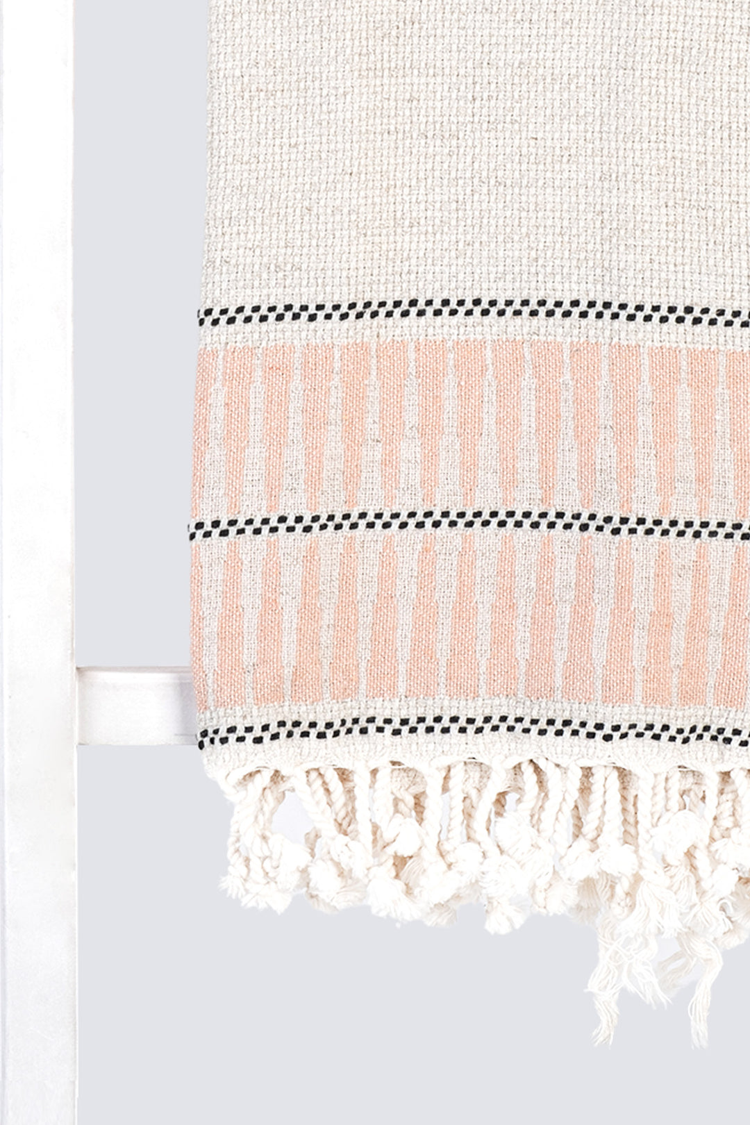 LOVENLINEN_PEACH-TURKISH TOWEL - HAMMAM TOWEL - BEACH TOWEL - HAMAMDOEK -MADEATHAND.COM