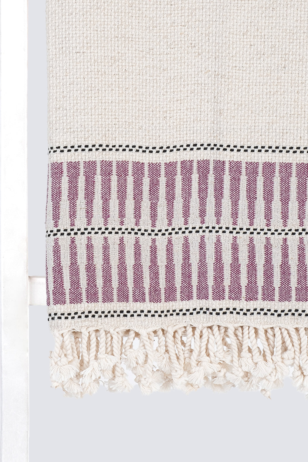 LOVENLINEN_PLUM-TURKISH TOWEL - BEACH TOWEL - HAMMAM TOWEL - HAMMAMDOEK - STRANDLAK - MADEATHAND.COM