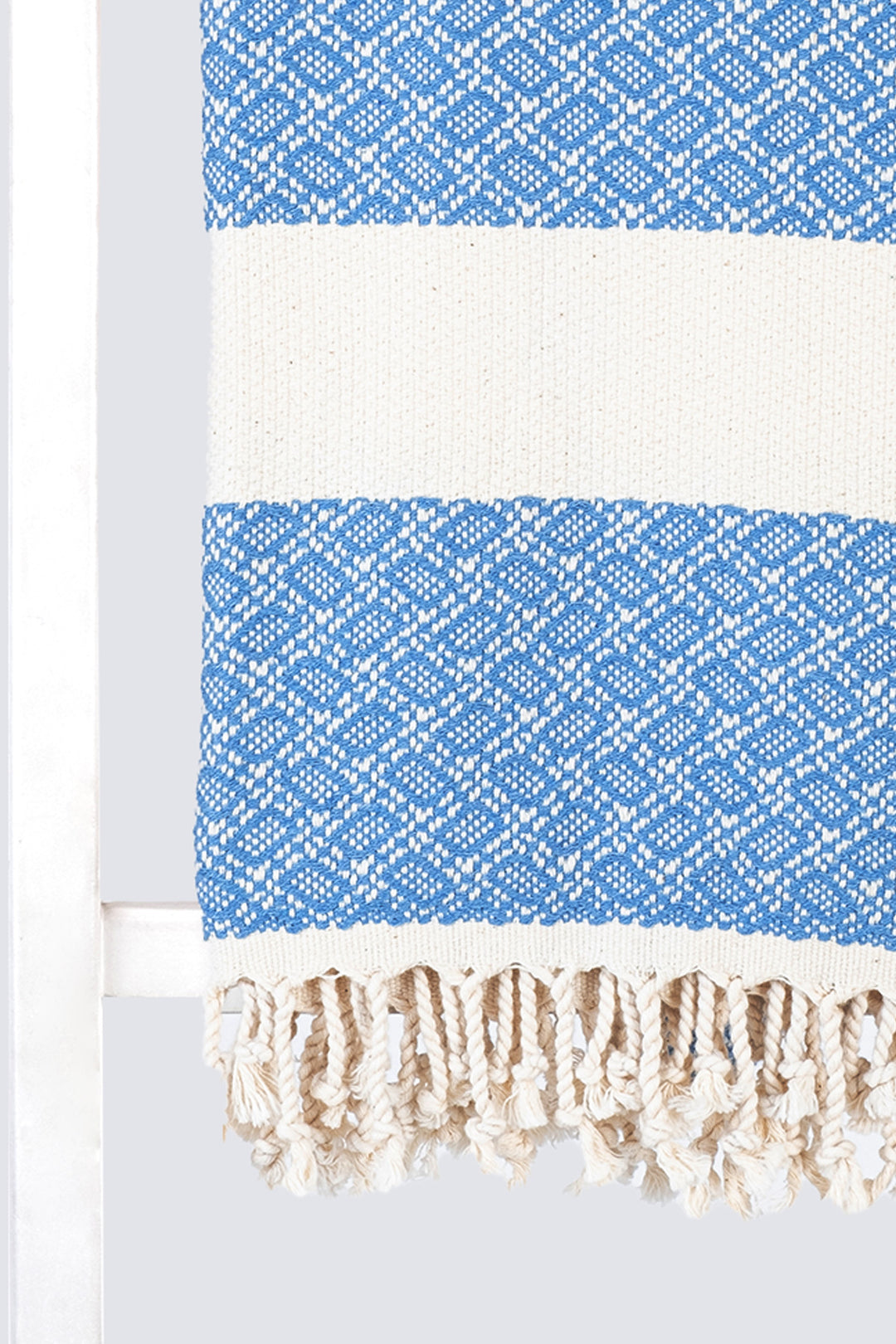 Lokum-nova-blue-beach-towel-TURKISH-TOWEL-MADEATHAND.COM