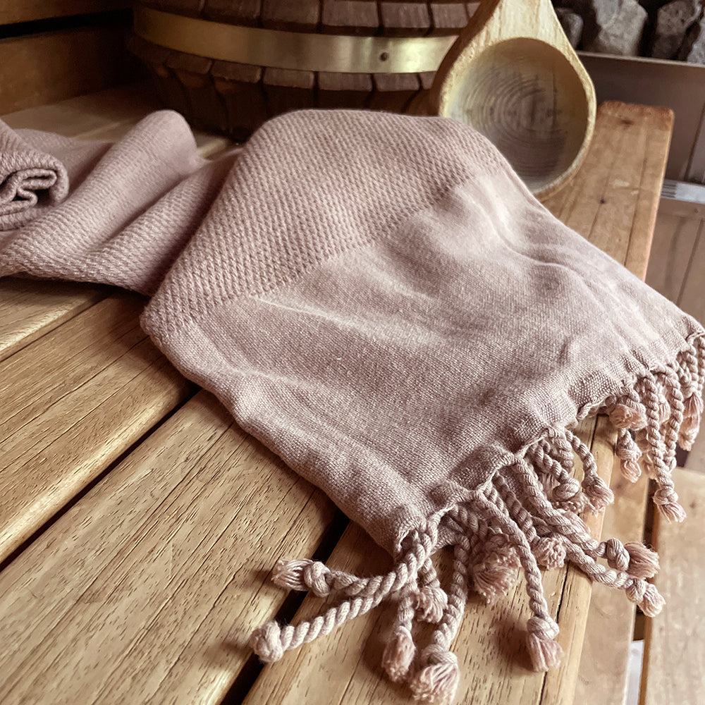 STONE WASHED DURU HAMAMDOEK TURKISH TOWEL - madeathand.nl