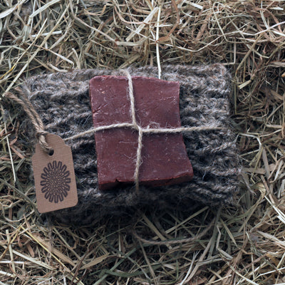 GOAT HAIR CHOCO SOAP PROCESSED