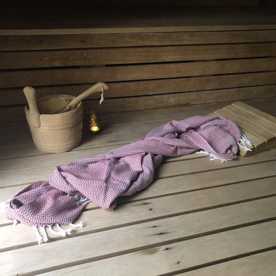 Crystal Pestemal Turkish Towel Hammam Towel- madeathand.nl