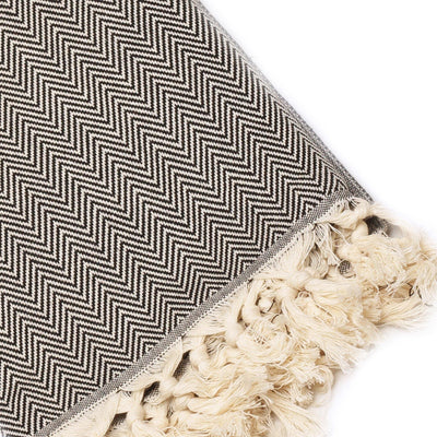 Herringbone Throw Blanket - madeathand.nl