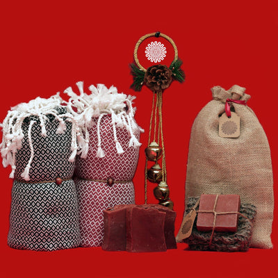 Christmas Gift Sauna & Spa Set - Crystal - madeathand.nl